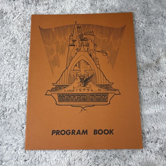 MetroCon 1973 Program Fanzine VG - Picture 1 of 7